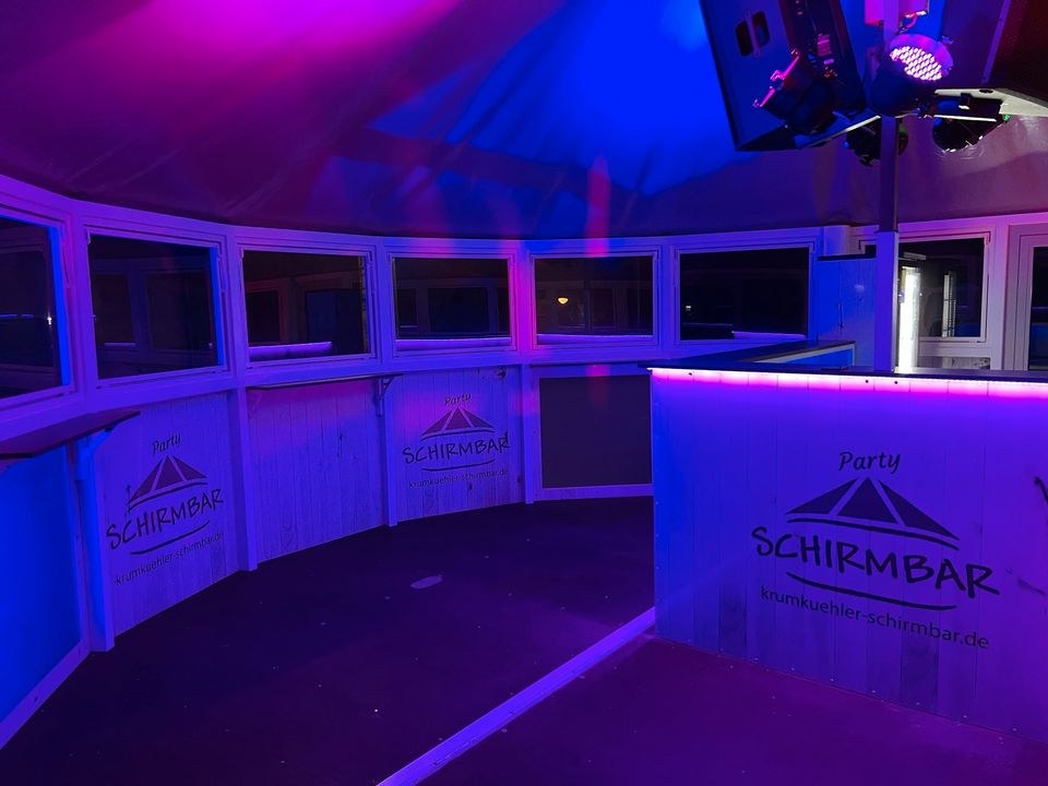 Mobile Schirmbar als Partyraum mieten in Versmold – für Ihr Fest – 3