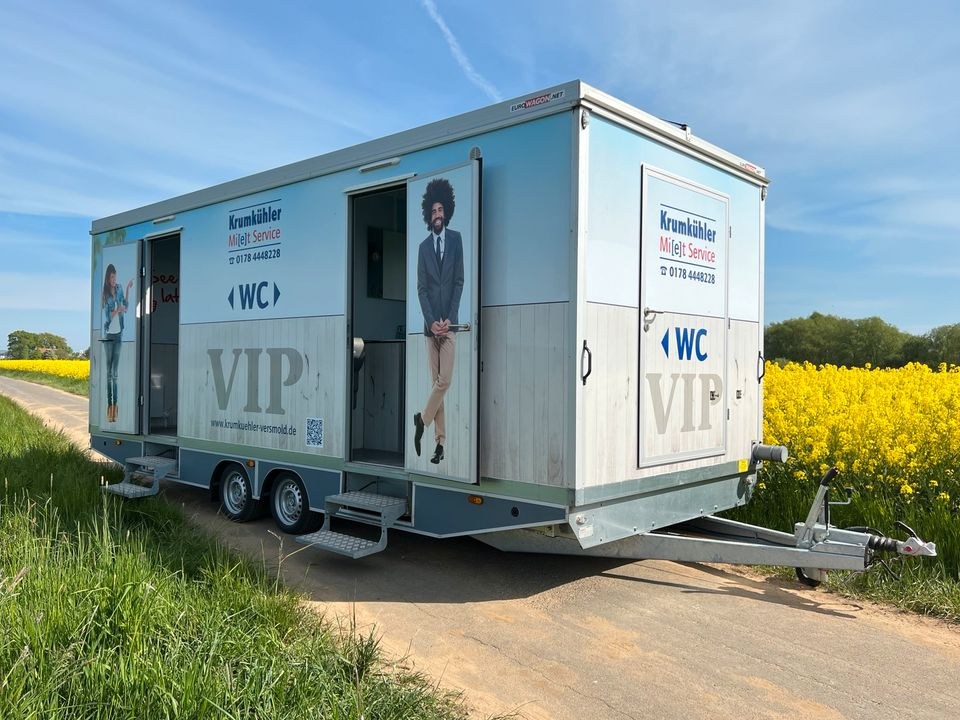 WC Wagen XL Toilettenwagen VIP mieten in Versmold – 4