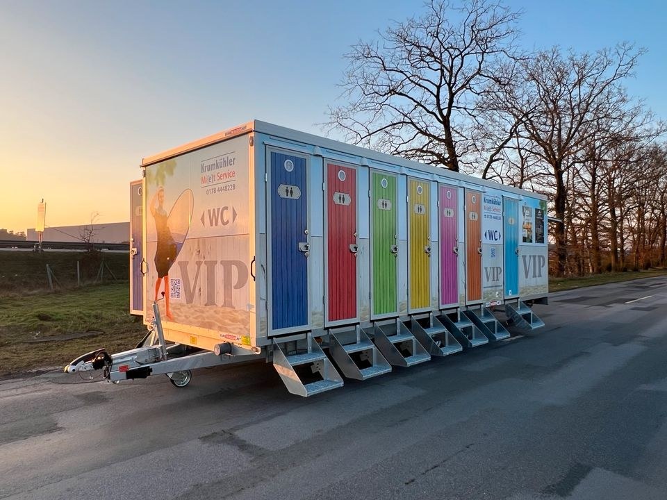 WC Wagen 3XL Toilettenwagen VIP mieten in Versmold
