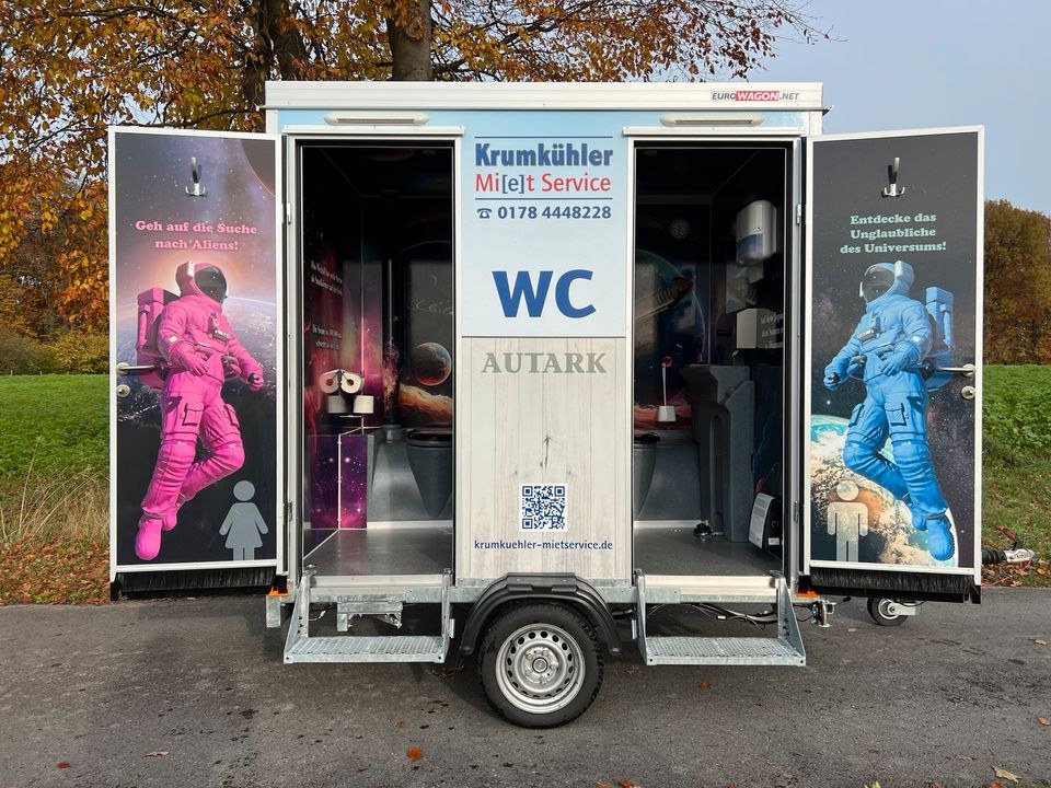 WC Wagen Toilettenwagen XS autark mieten in Versmold