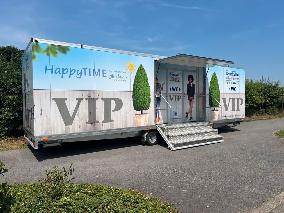 WC Wagen XXL Toilettenwagen VIP mieten in Versmold – 4