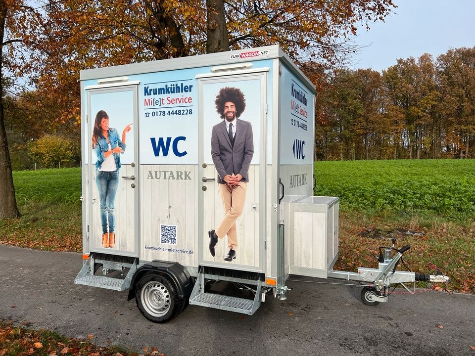 WC Wagen Toilettenwagen XS autark mieten in Versmold – 2