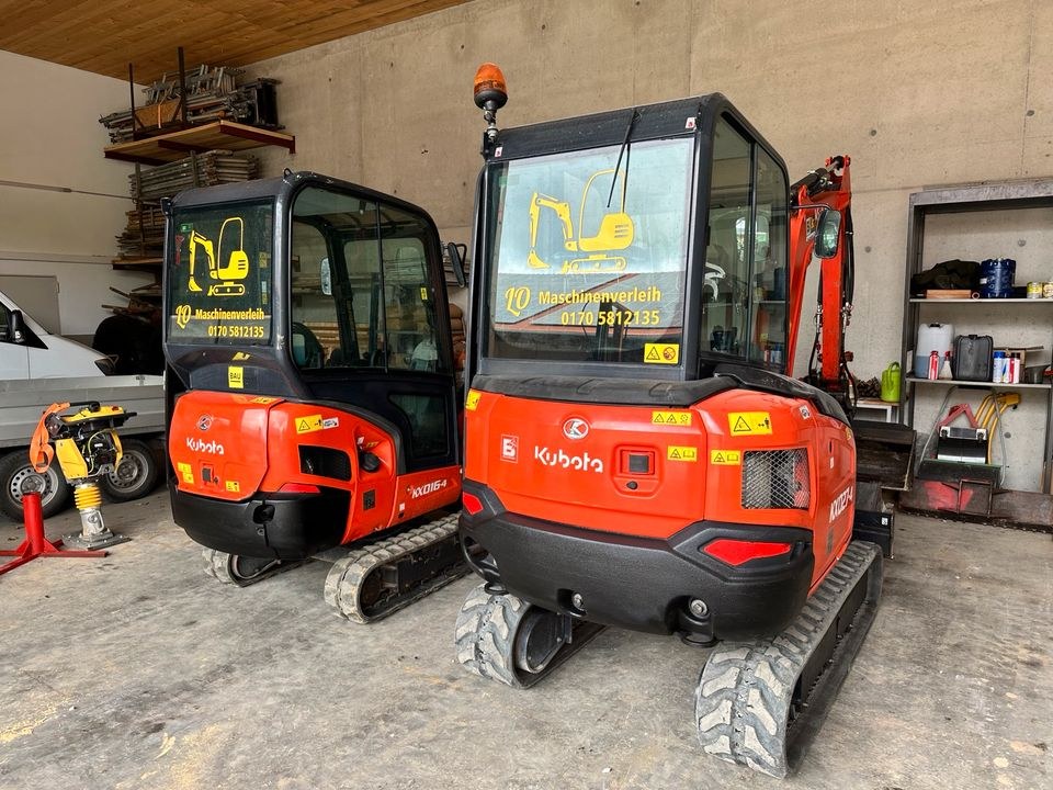 Minibagger Bagger Wacker Neuson mieten bei LO Maschinenverleih – 3