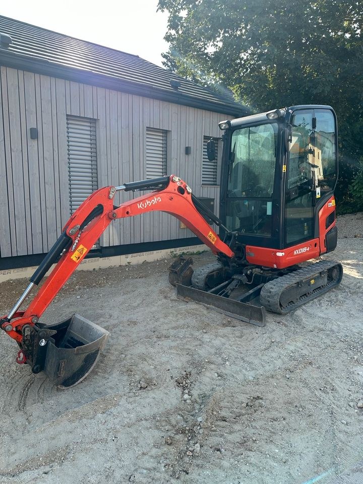 Minibagger Bagger Wacker Neuson mieten bei LO Maschinenverleih – 4