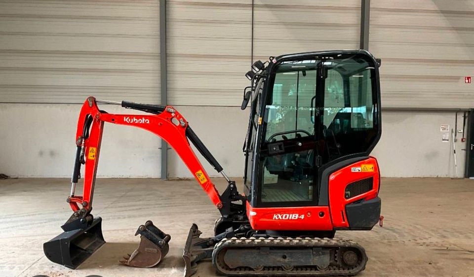 Minibagger kx 18 Bagger Woche 350 mieten bei LO Maschinenverleih – 2
