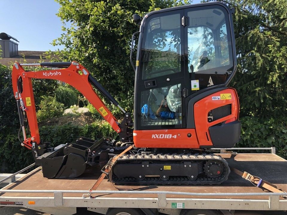 Minibagger Bagger Kubota kx 16 Monat mieten bei LO Maschinenverleih – 3