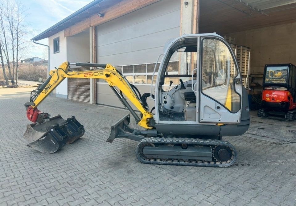 Minibagger Wacker Neuson 2503 Woche mieten bei LO Maschinenverleih – 4