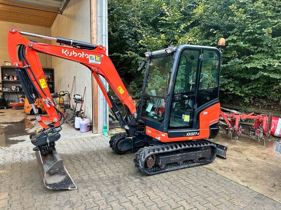 Kubota Minibagger Bagger gewerblich mieten bei LO Maschinenverleih – 4