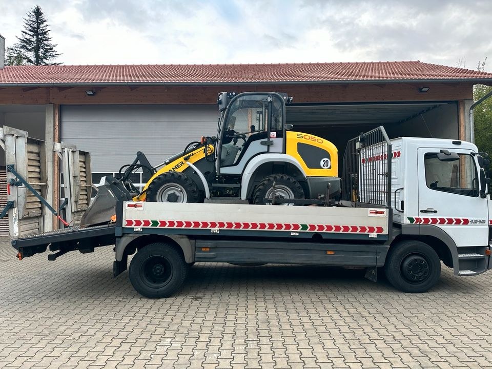 Radlader Kramer 5050 Minibagger mieten bei LO Maschinenverleih – 3