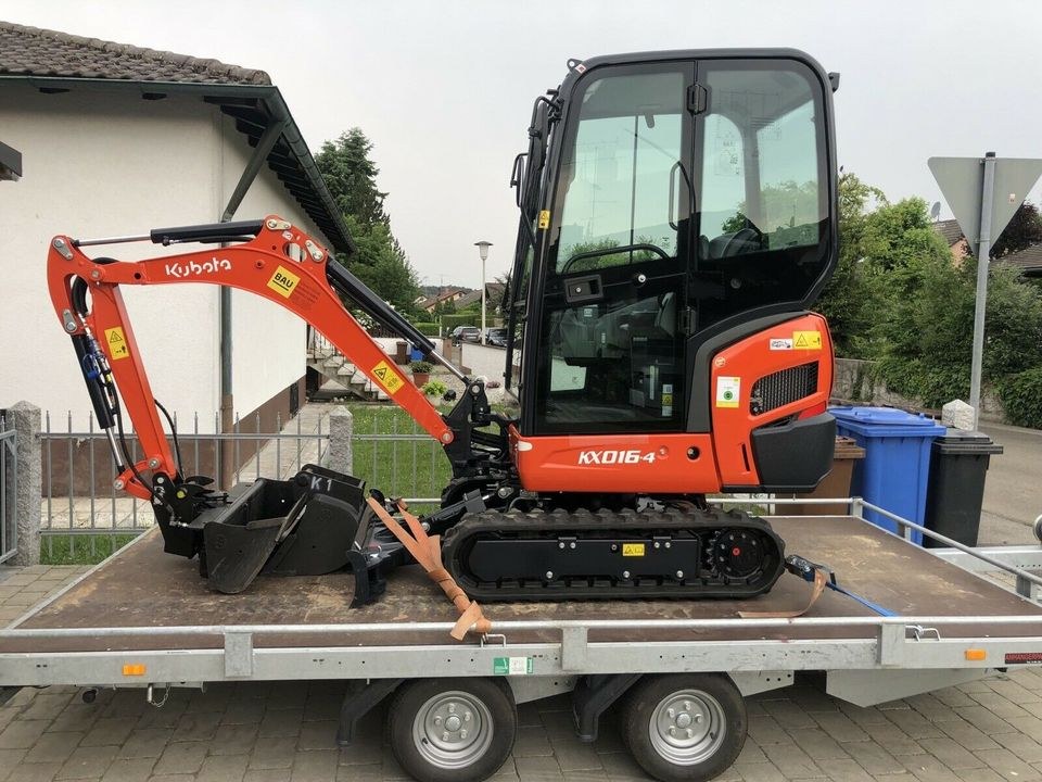 Minibagger Poolbau Kabelbau mieten bei LO Maschinenverleih – 4