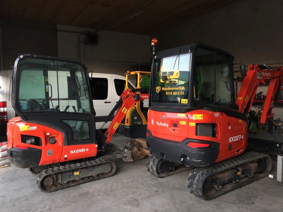 3 Tonnen Bagger Hoflader Baumaschinen mieten bei LO Maschinenverleih – 4