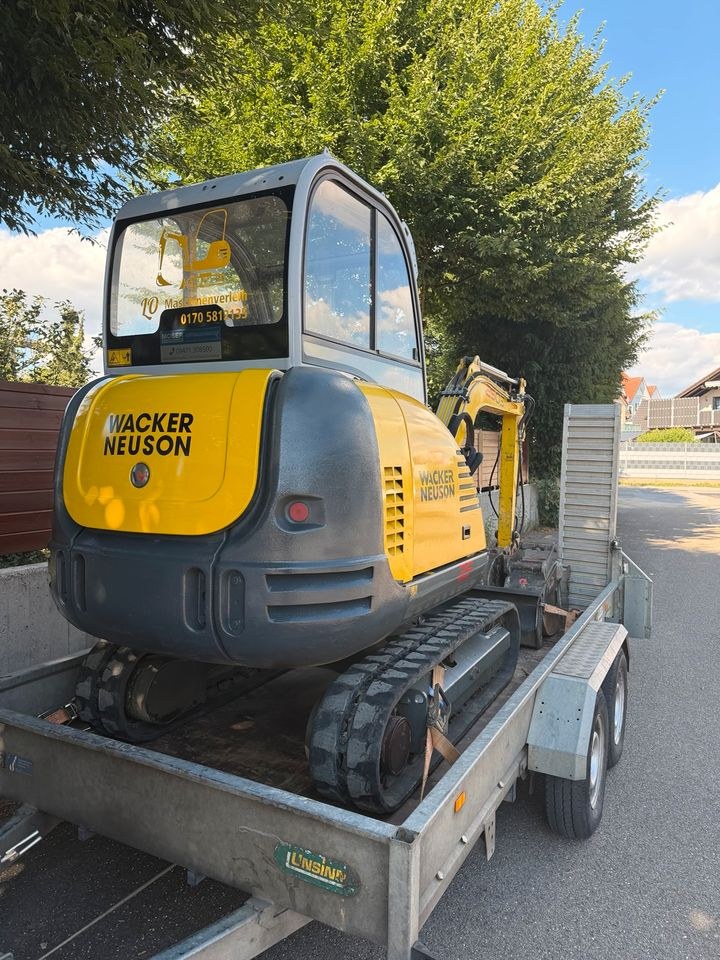 Minibagger Wacker Neuson 2503 Woche mieten bei LO Maschinenverleih – 2