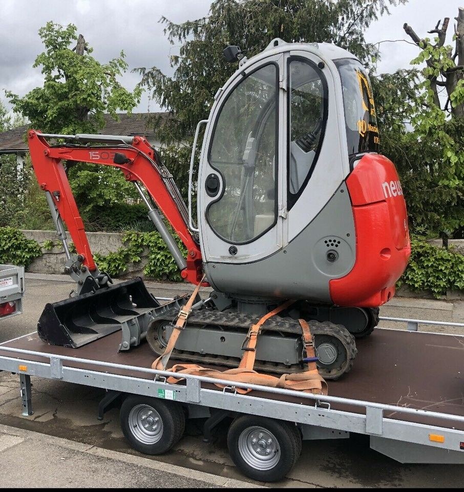 Bagger Hydraulikhammer Kubota Specht mieten bei LO Maschinenverleih – 2