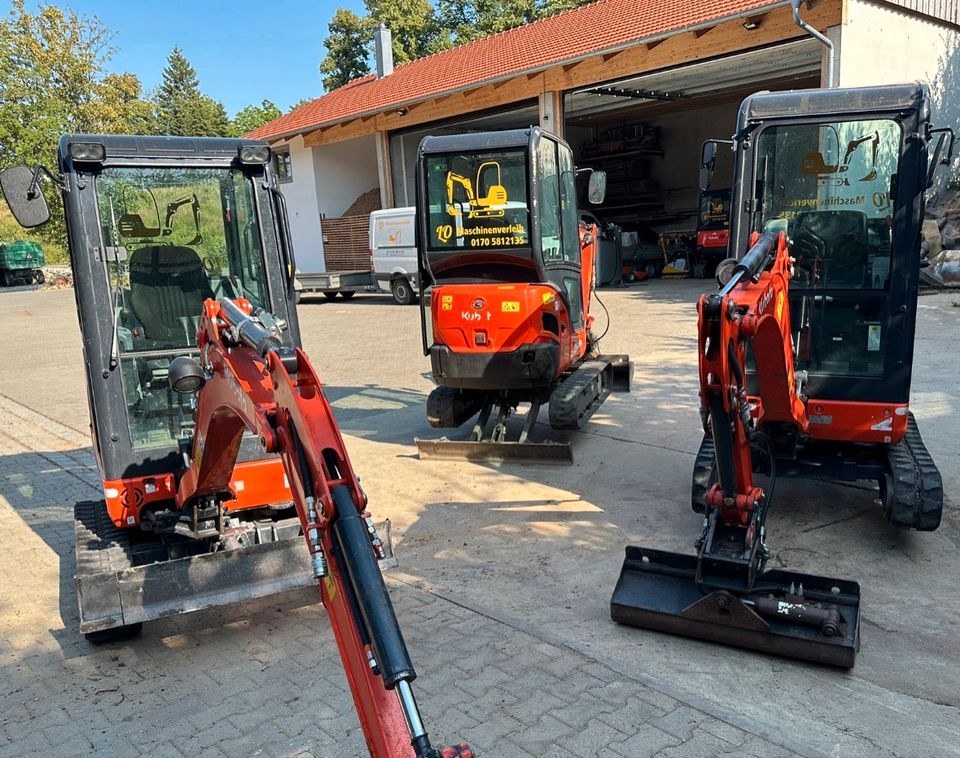 Kubota Minibagger Bagger mieten bei LO Maschinenverleih – 2