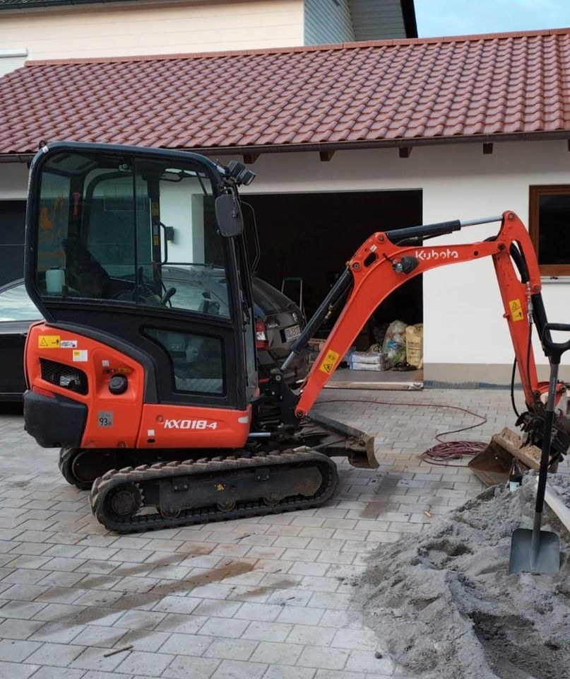 Minibagger Bagger Wacker Neuson mieten bei LO Maschinenverleih – 2