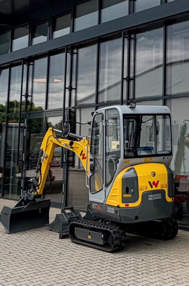 Minibagger gewerblich Wacker ET 16 mieten bei LO Maschinenverleih – 2