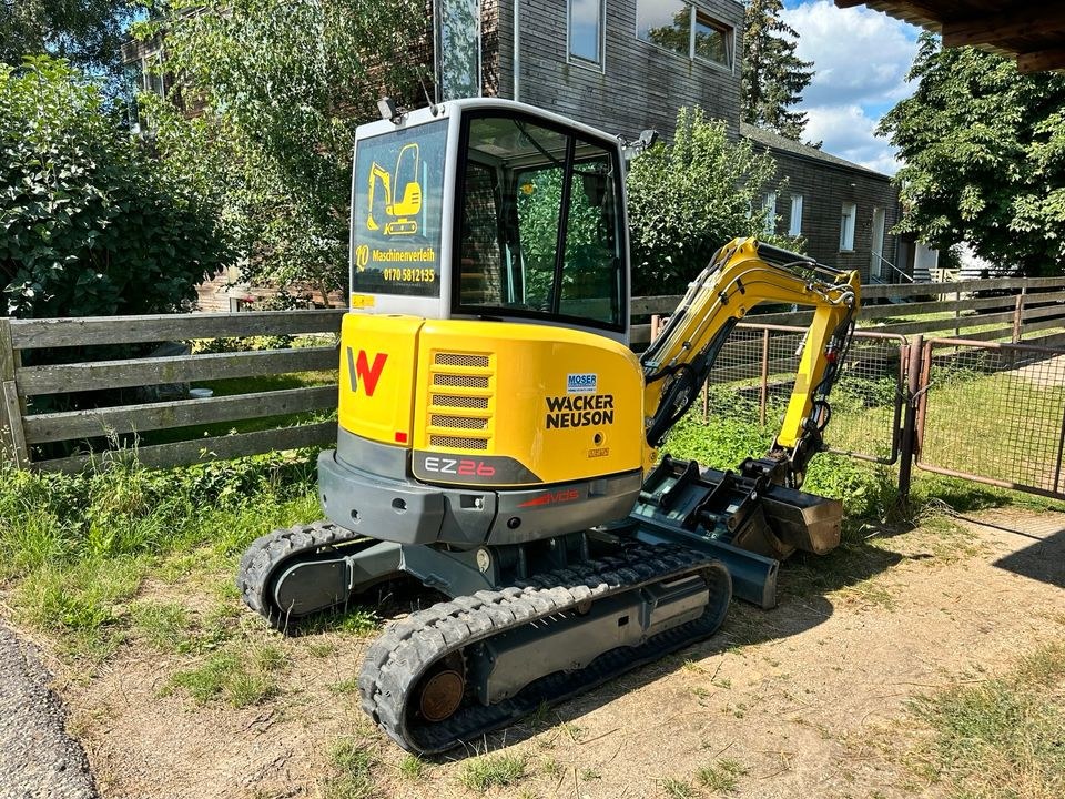 Minibagger Bagger Kabelbau mieten bei LO Maschinenverleih – 4