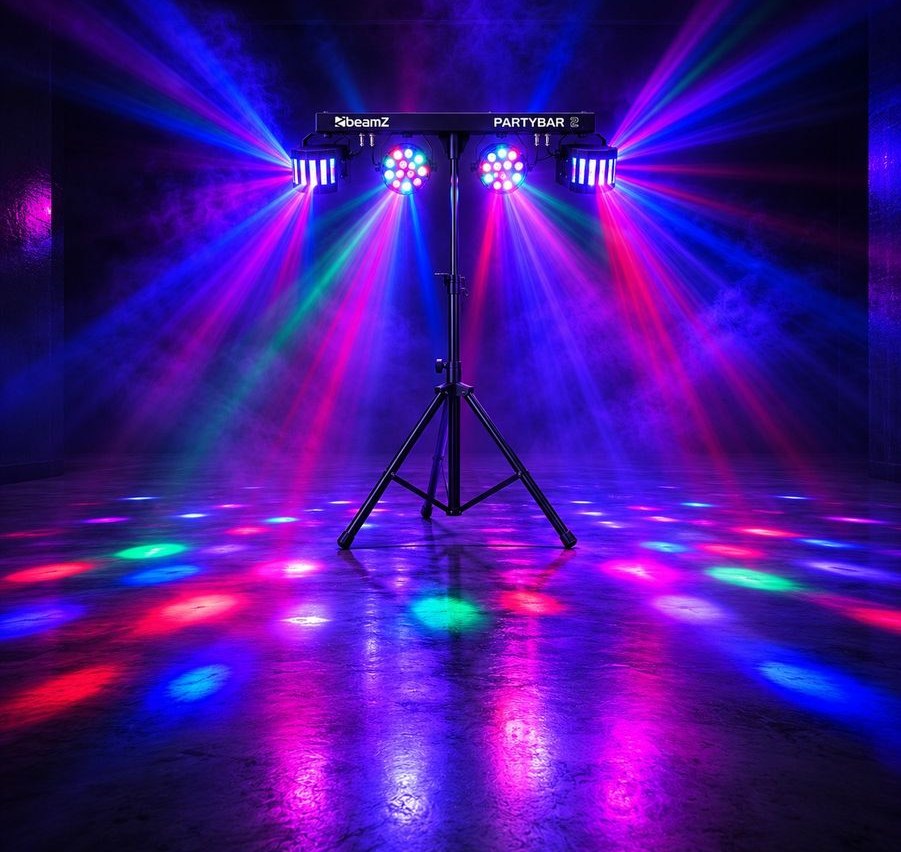 Discobeleuchtung mieten bei Luvo Events – Licht für Party & Event