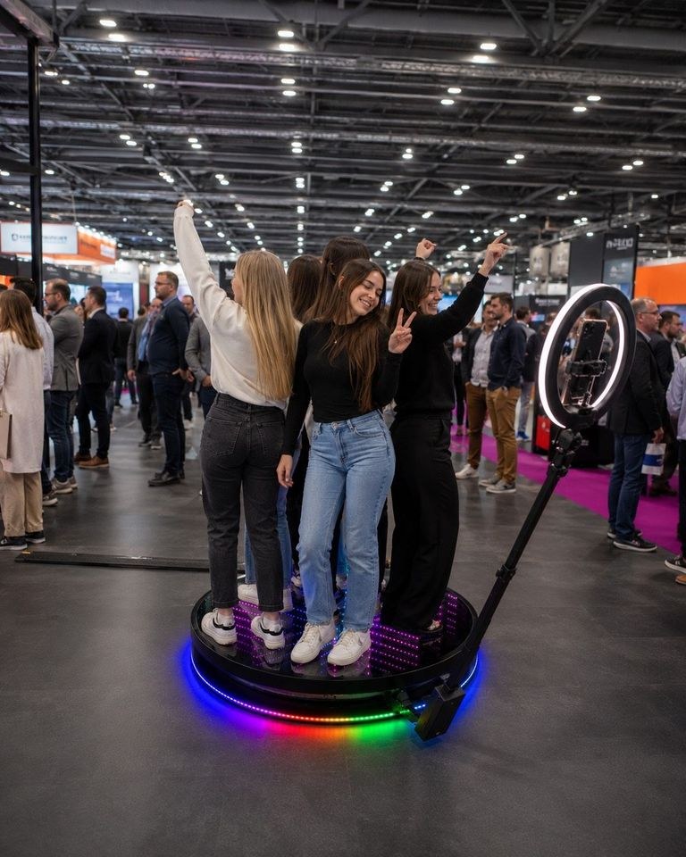 360° Videobooth Fotobox mieten bei Luvo Events – 3