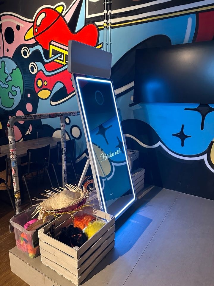 Photobooth Fotobox Fotospiegel 360° Videobooths mieten bei Luvo Events – 4