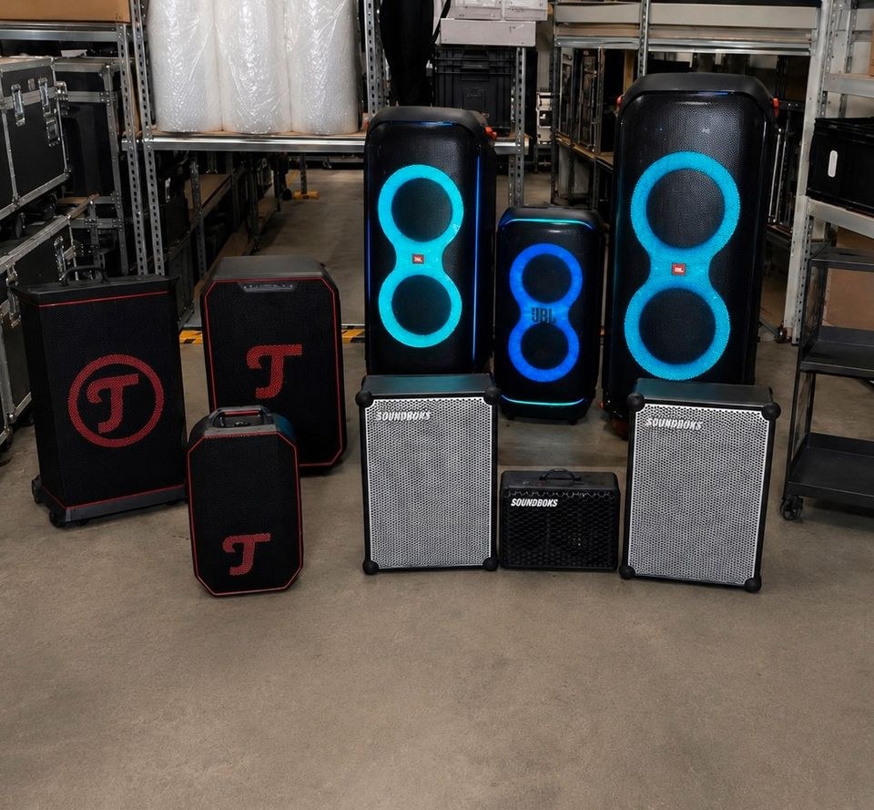 Lautsprecher mieten bei Luvo Events – Party-Sound
