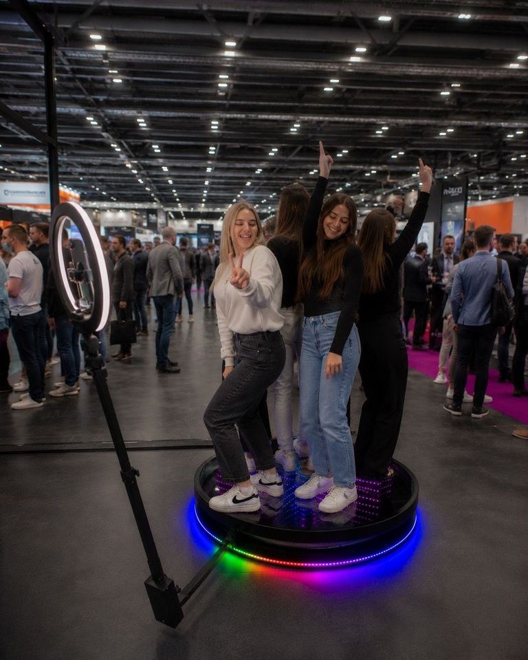 360° Videobooth Fotobox mieten bei Luvo Events – 2