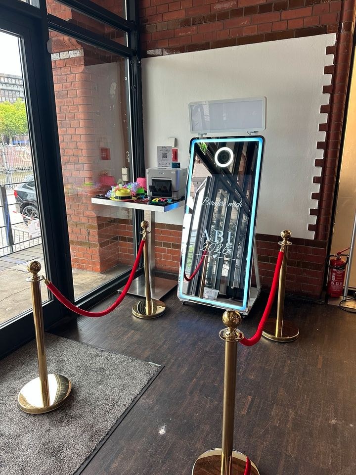 Fotospiegel Fotobox mieten bei Luvo Events