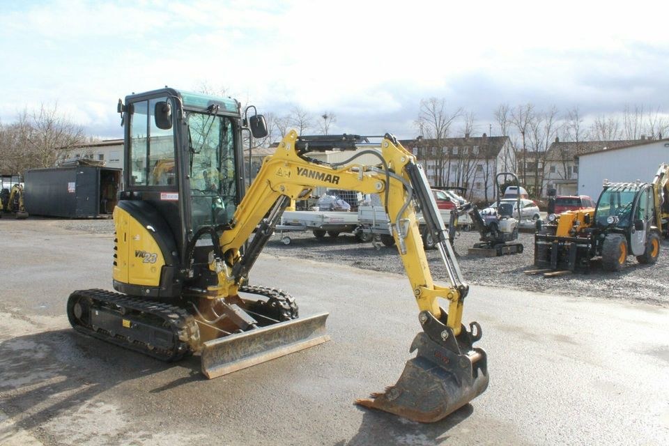 2,5t Bagger Vio23 Yanmar Minibagger mieten bei MPS Baumaschinen – 3