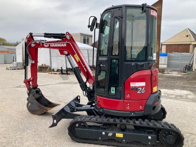 Vio26 Mini Bagger 2.5t Klasse mieten bei MPS Baumaschinen