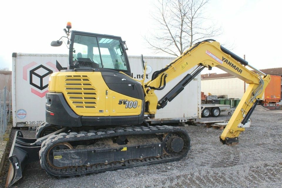 Bagger 10t SV100 Kettenbagger mieten bei MPS Baumaschinen – 2