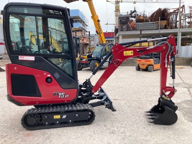 SV15 Mini Bagger 1.5t Klasse mieten bei MPS Baumaschinen – 2