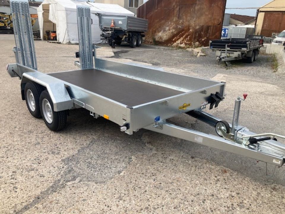 Baumaschinentransportanhänger Transportanhänger mieten in Illingen – 3