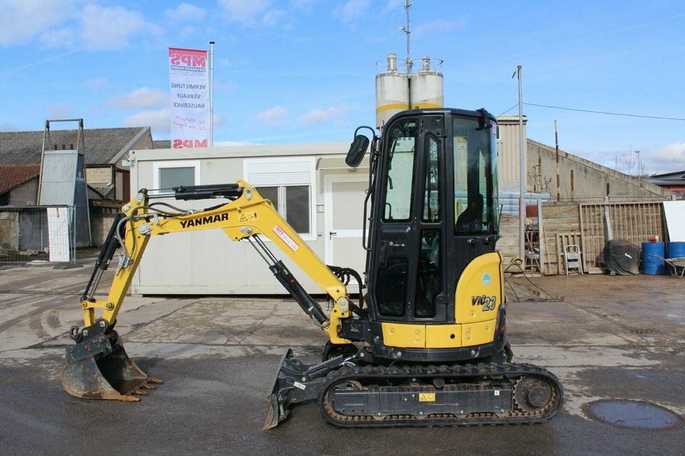 2,5t Bagger Vio23 Yanmar Minibagger mieten bei MPS Baumaschinen