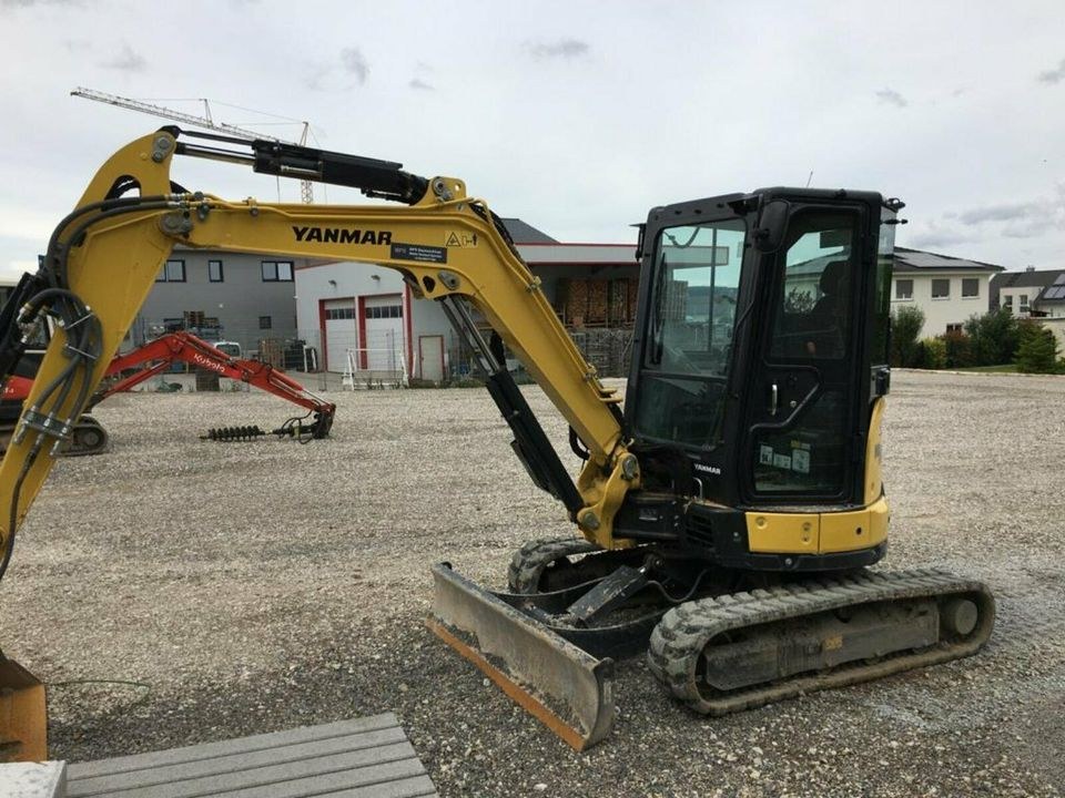 4t Bagger Vio38 Yanmar mieten bei MPS Baumaschinen – 3
