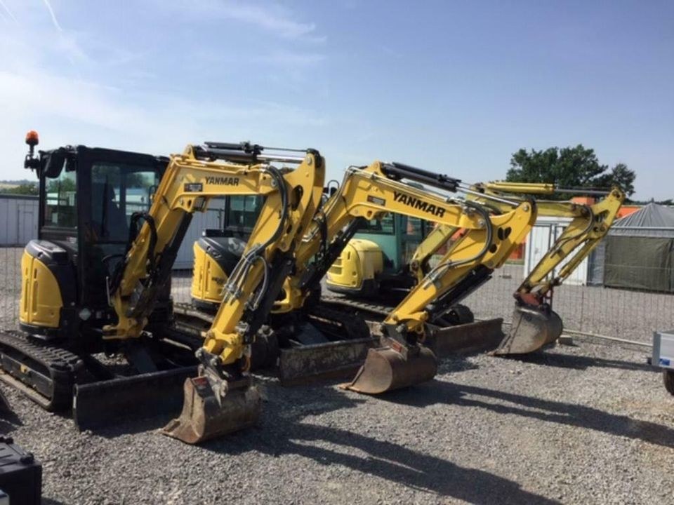 Bagger Mini Radlader mieten bei MPS Baumaschinen