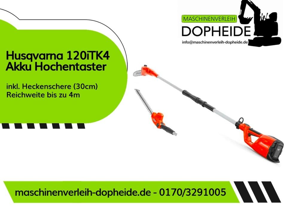 Hochentaster Heckenschere mieten in Brockum – für Garten & Grundstück