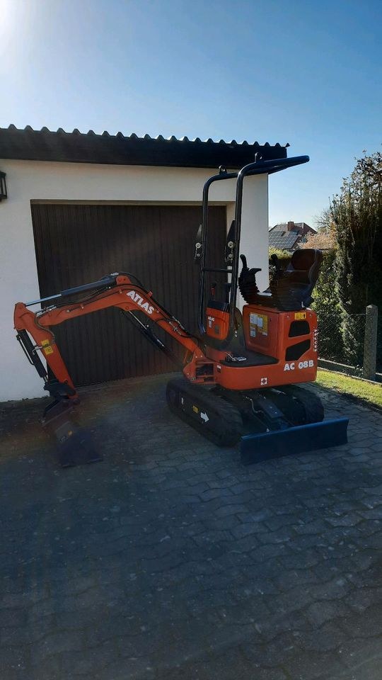 Mikrobagger Minibagger mieten bei Maschinenverleih Dopheide eGbR – 2
