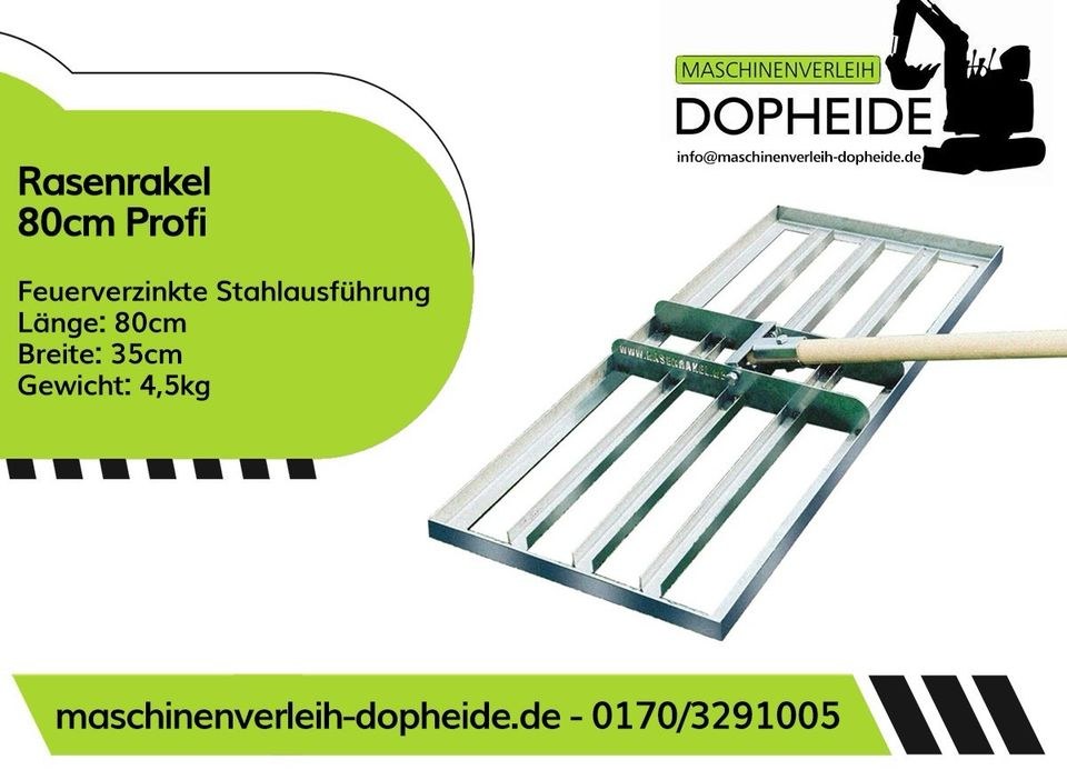 Rasenrakel mieten in Brockum – für Garten & Grundstück