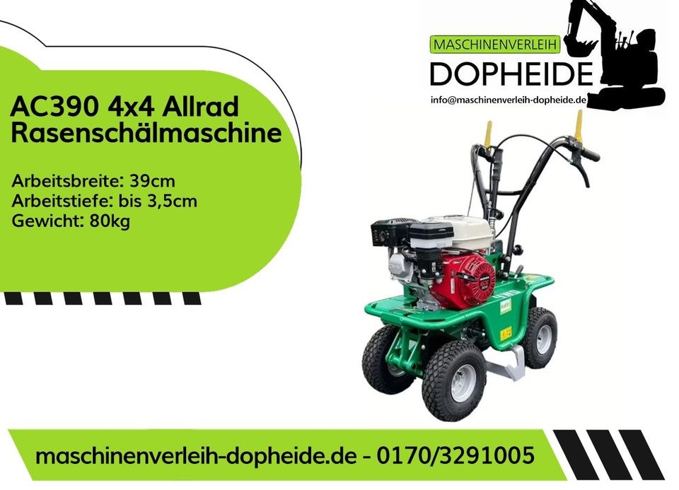 Rasenschälmaschine Sodenschneider mieten in Brockum