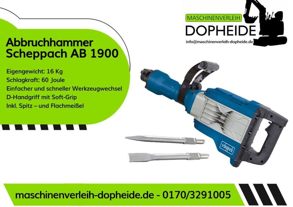 Abbruchhammer mieten in Brockum – für Abbruch & Durchbruch