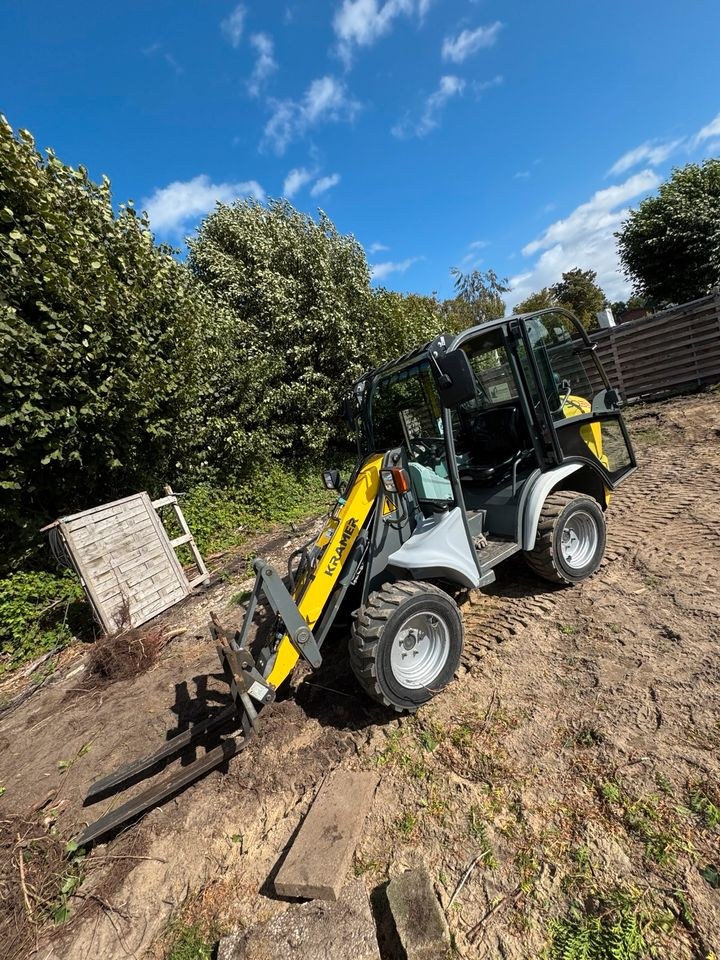 Radlader Kramer 5035 Minibagger mieten in Brockum – 2