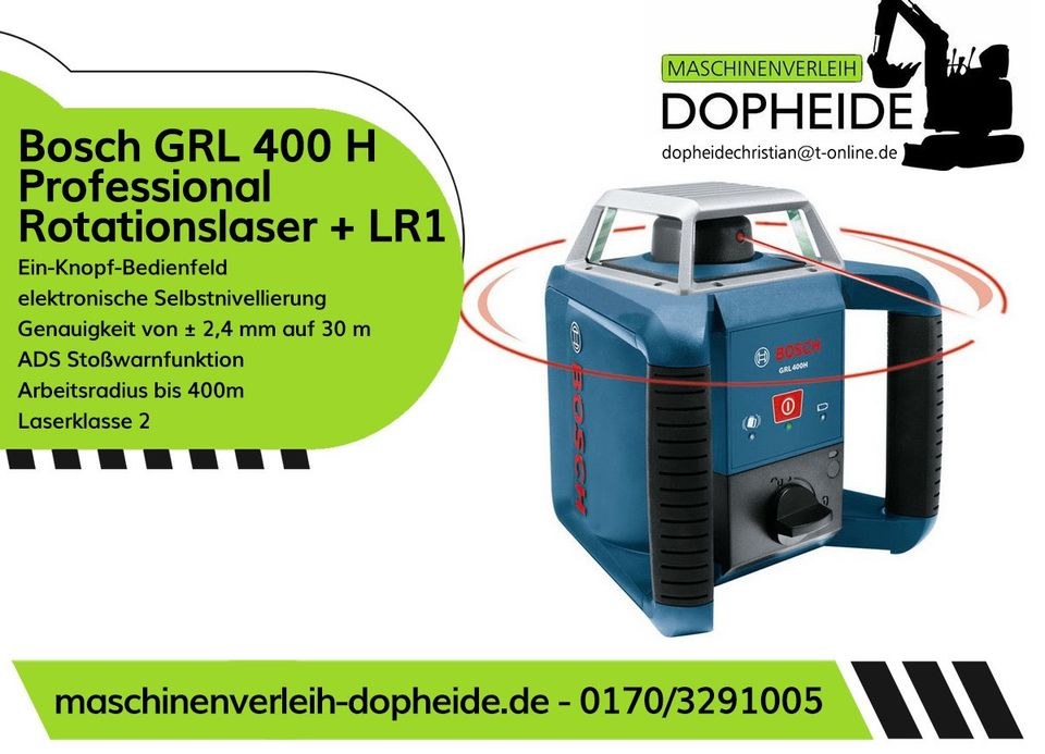 Rotationslaser Baulaser mieten in Brockum – für exakte Ergebnisse