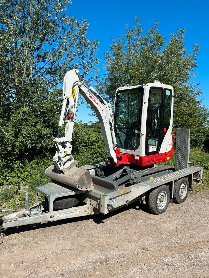 Minibagger Bagger Microbagger Erdarbeiten mieten in Pölitz – 2