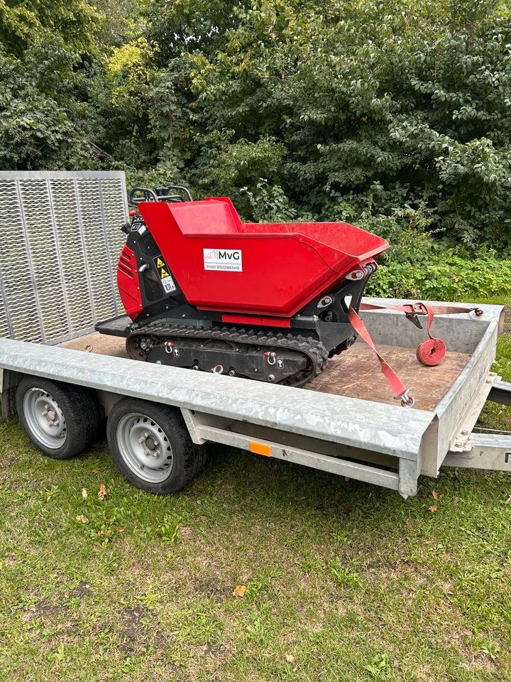 Kettendumper Dumper Minibagger Erdarbeiten mieten in Pölitz – 2