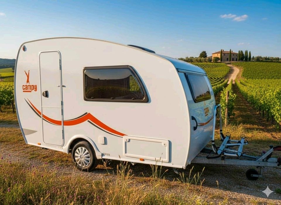 Kleinen leichten u sportlichen Kult Wohnwagen 2 mieten in Greven