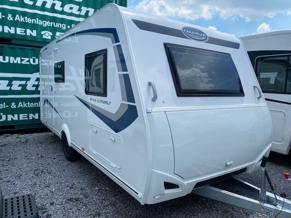 Familien Wohnwagen Klimaanlage Caravelair ALBA mieten in Greven