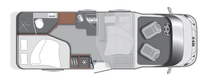 Premium Automatik Wohnmobil 4 Personen LMC mieten in Greven – 2