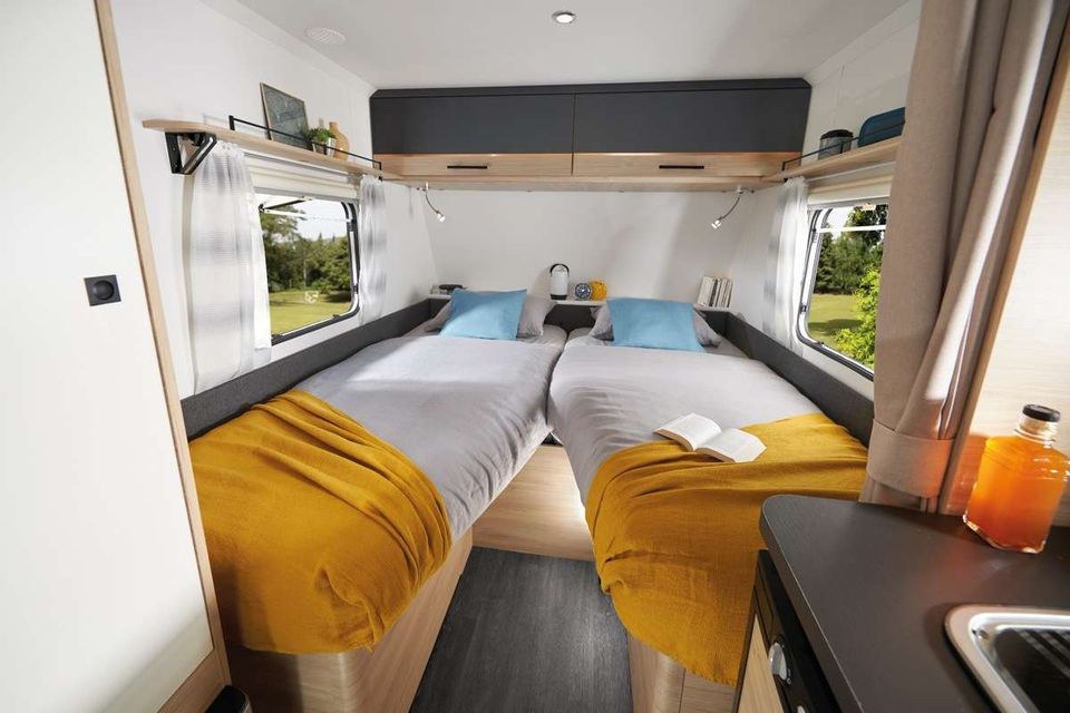 Kleinen leichten Wohnwagen Klimaanlage mieten in Greven – 4