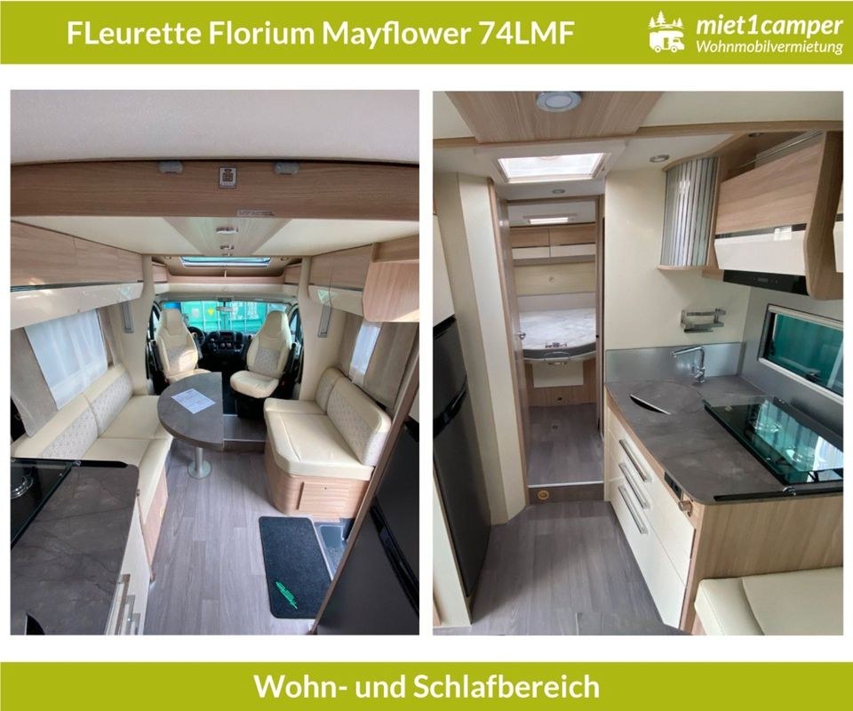 FLeurette Florium Mayflower 74LMF Wohnmobil mieten in Lünen – 3
