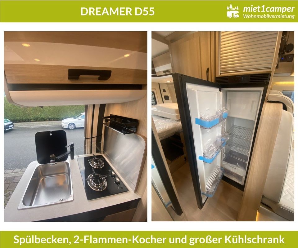 Dreamer D55 Wohnmobil Camper Wohnwagen mieten in Lünen – 3